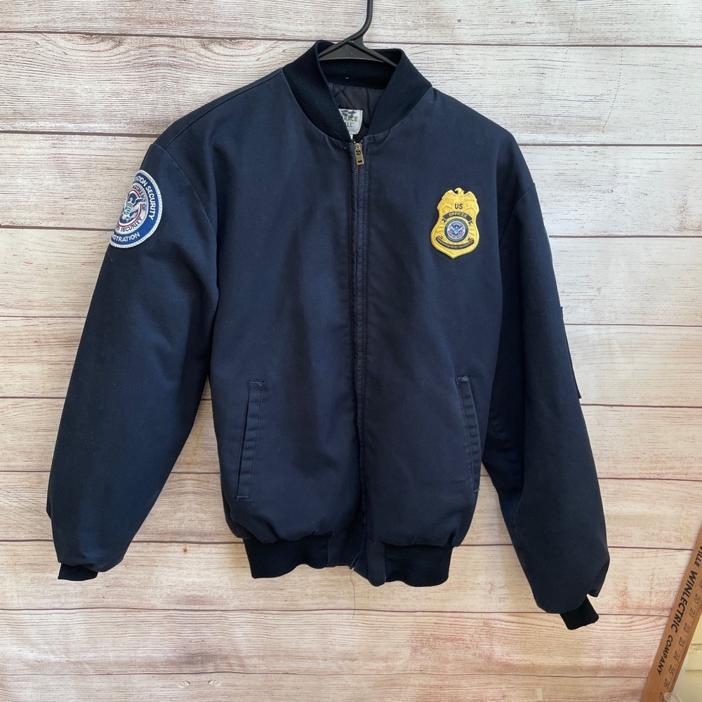 TSA QUILTED JACKET IN NAVY BLUE